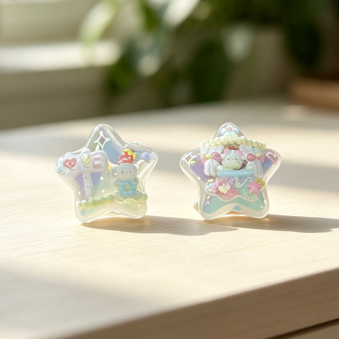 Small Star Pastel Beads