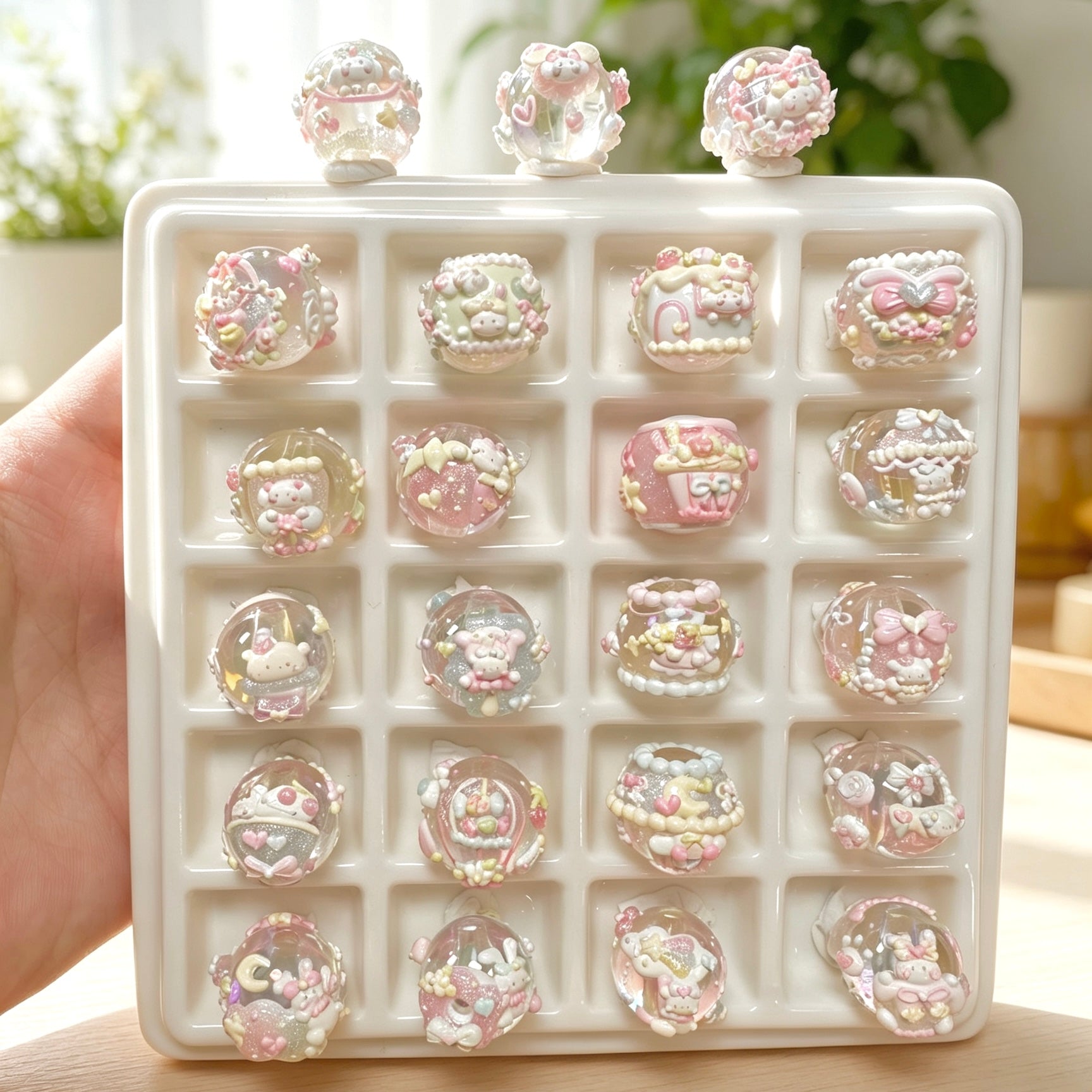 Round Beads Pastel Beads