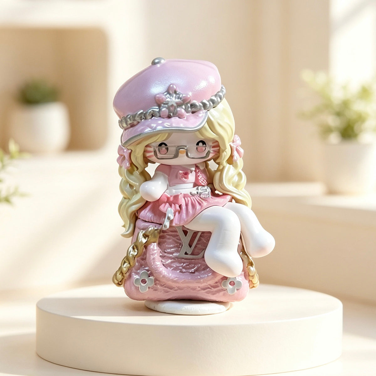 Decorative doll figure shown in the product image
