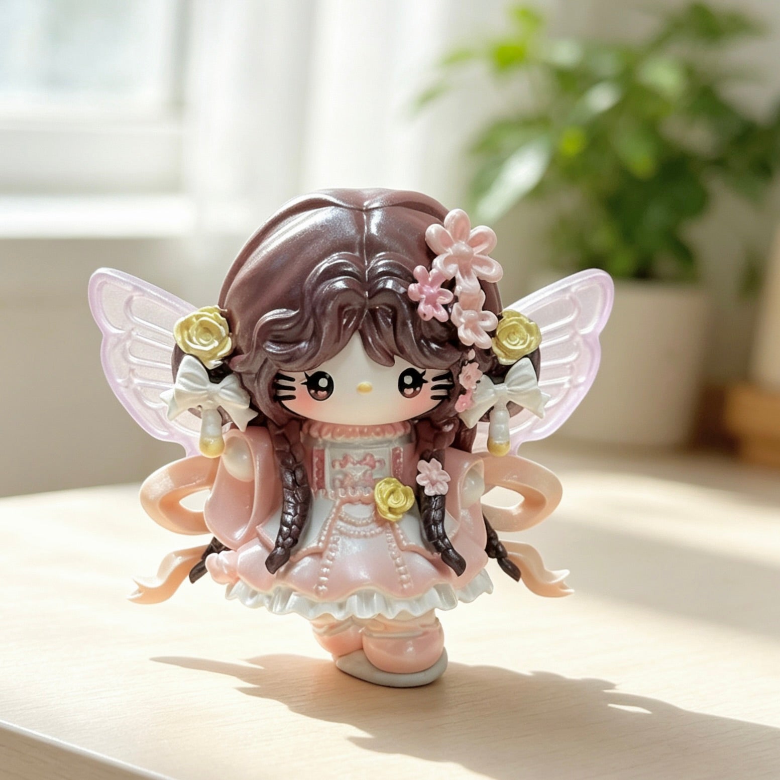 Pink Fairy Decorative Doll
