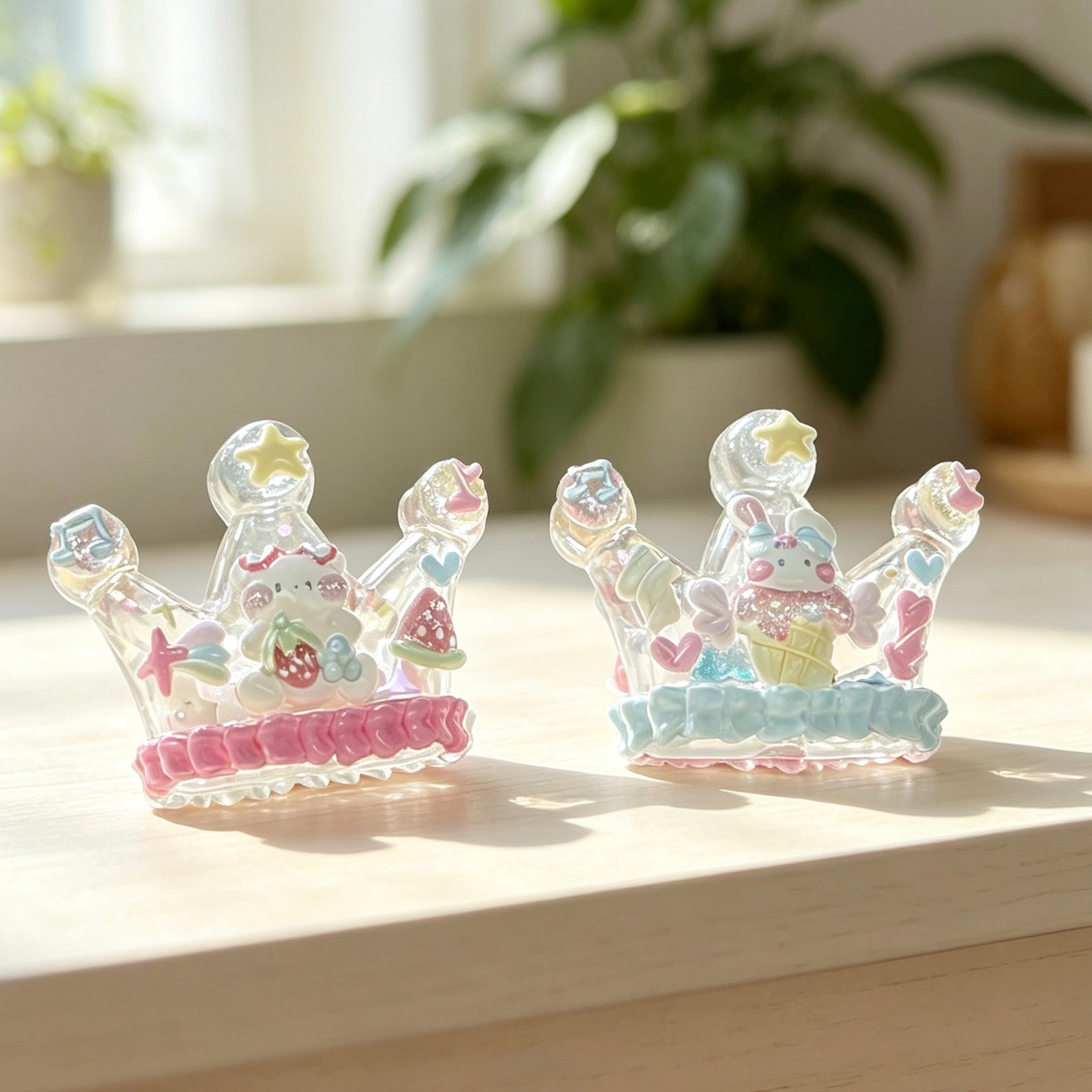 Crown Pastel Beads