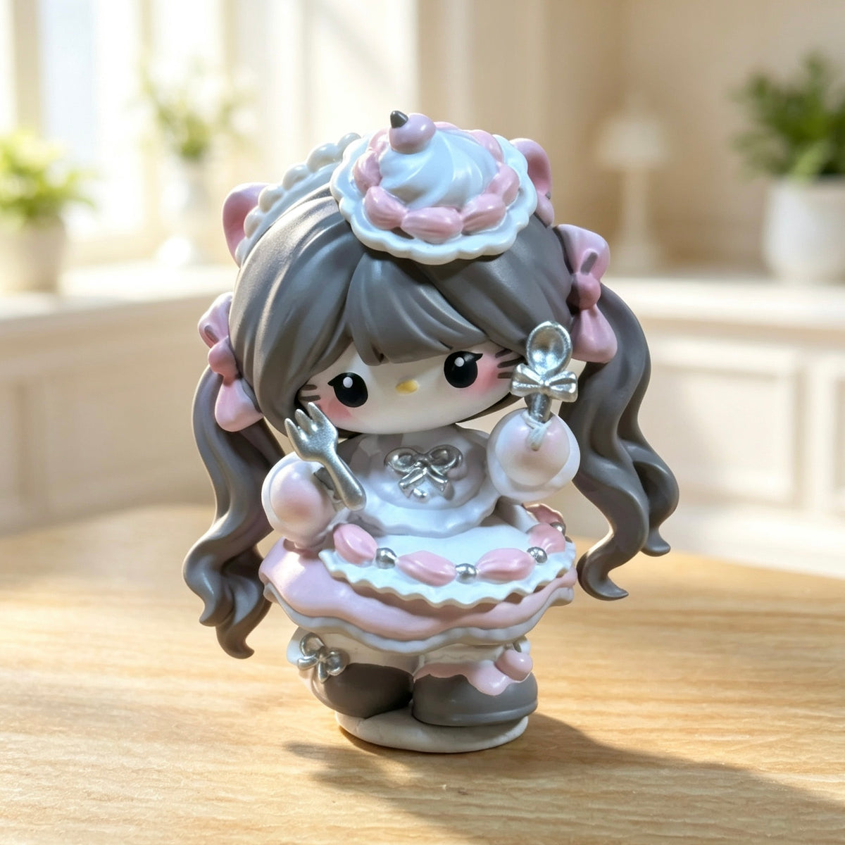 Pastel decorative doll shown in the product image