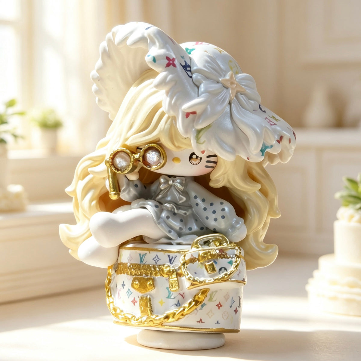 Decorative doll figure shown in the product image