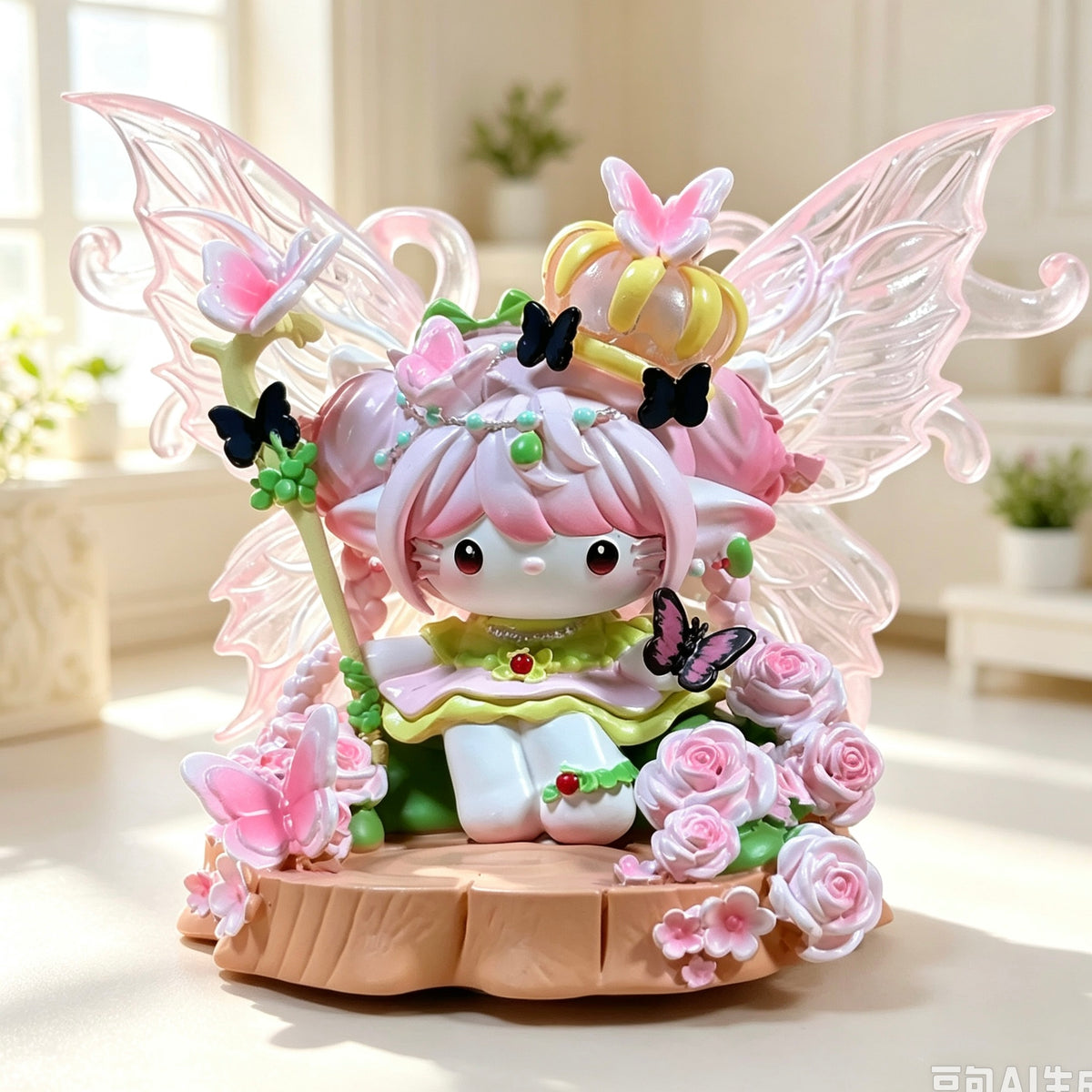 Butterfly decorative doll shown in the product image